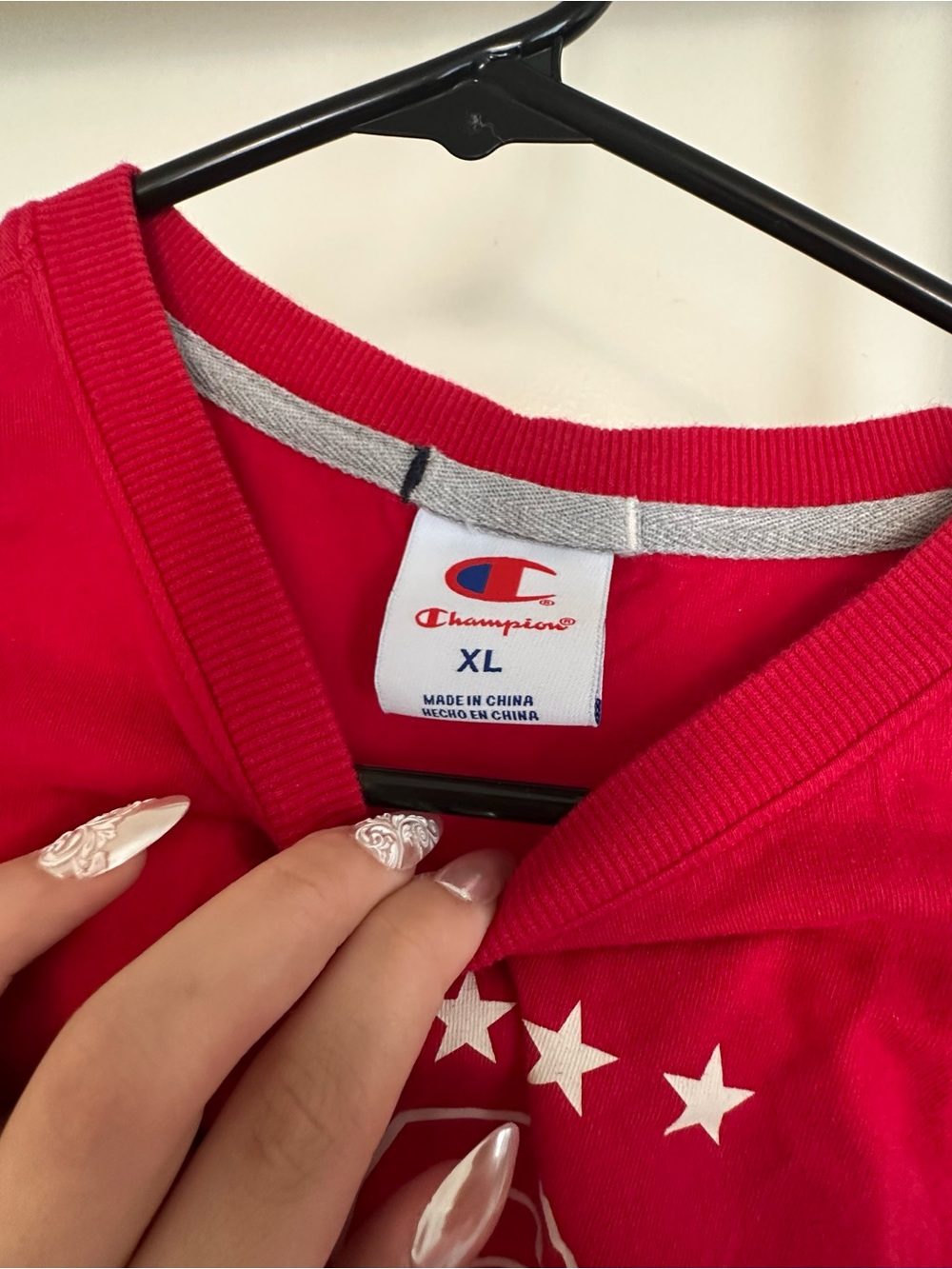 Champion Red Star Graphic Tee